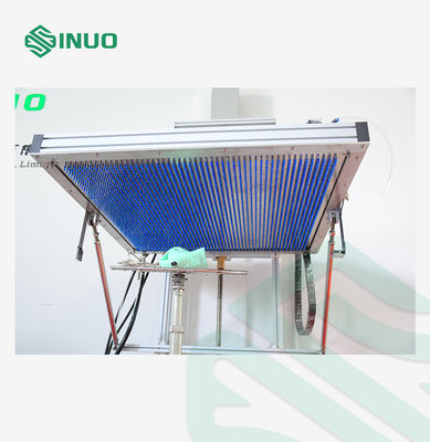 좋은 가격 IPX1/IPX2 Vertical Water Drop Test Chamber with 1000*1000mm Drip Area 0.4mm Drip Holes and 200mm Water Dripping Height 온라인으로