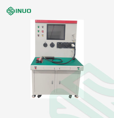 PLC + 산업용 컴퓨터 제어 EV 충전 건 테스트 시스템, MES 통합 지원 및 저항 테스트 범위 1 – 5000Ω