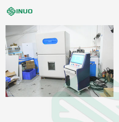 좋은 가격 배터리 압착 및 못 관통 시험 챔버 배터리 안전 시험 장비 300kN 온라인으로