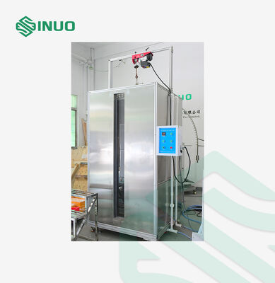 IEC 60529를 준수하는 최대 1.8m 시험 수심 및 스테인리스 스틸 구조의 IPX7 시험 챔버