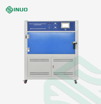 ISO 4892-82를 준수하는 UV 가속화 기상화 시험실과 UV-A 또는 UV-B 램프 및 자동 물 분사