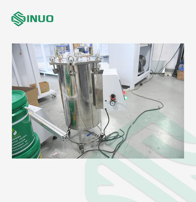 좋은 가격 IEC 60529 SUS304 스테인리스 스틸 IPX8 침수 시험 탱크 4.0 바 압력 및 PLC 제어 온라인으로